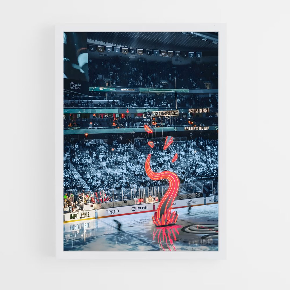 Poster La Garde des Glaces – affiche Hockey sur glace (vue 3)